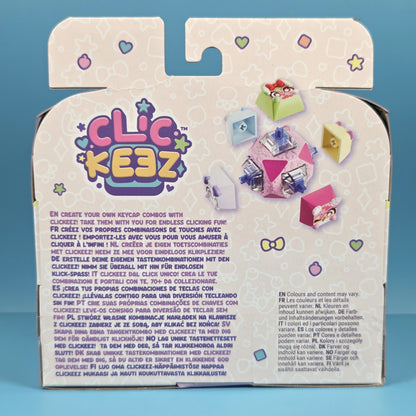 Clickeez Deluxe Keychain Fidget Cube