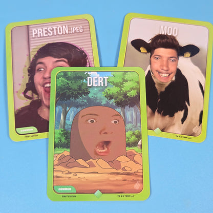 PrestonPlayz Mystery Surprise Box inc Plush, Mini Figures, Squishy, Desk Holder