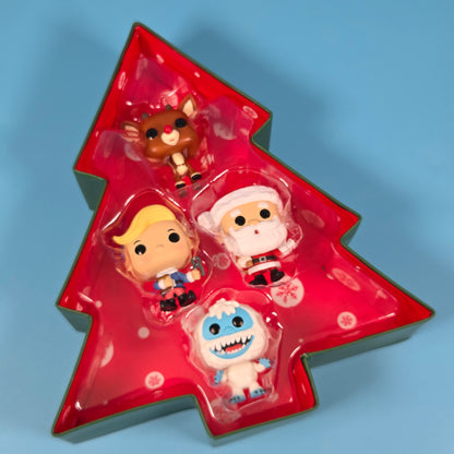 Funko Pocket Pop! Rudolph the Red-Nosed Reindeer Holiday Tree Box 4-Pack