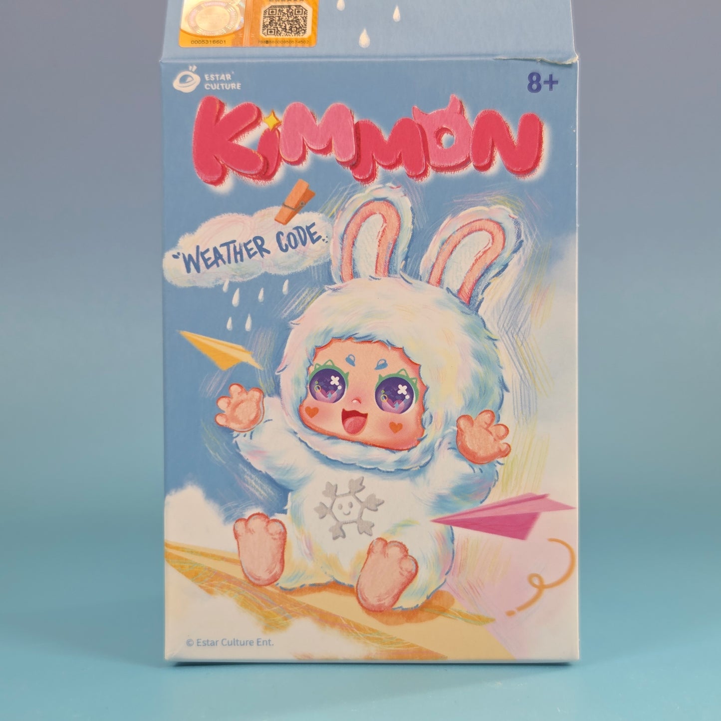 Kimmon Weather Code Plush Dangler - Yellow Dust