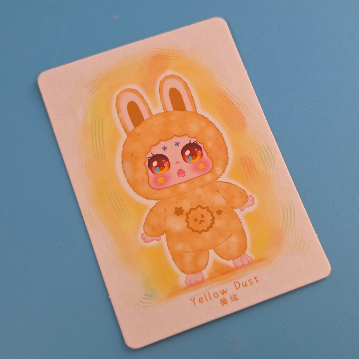 Kimmon Weather Code Plush Dangler - Yellow Dust