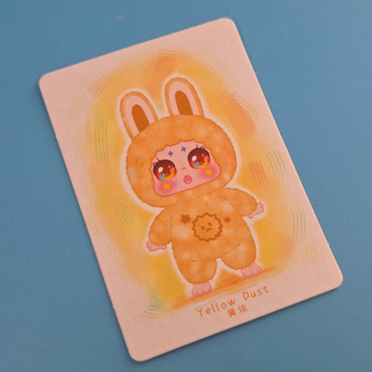Kimmon Weather Code Plush Dangler - Yellow Dust