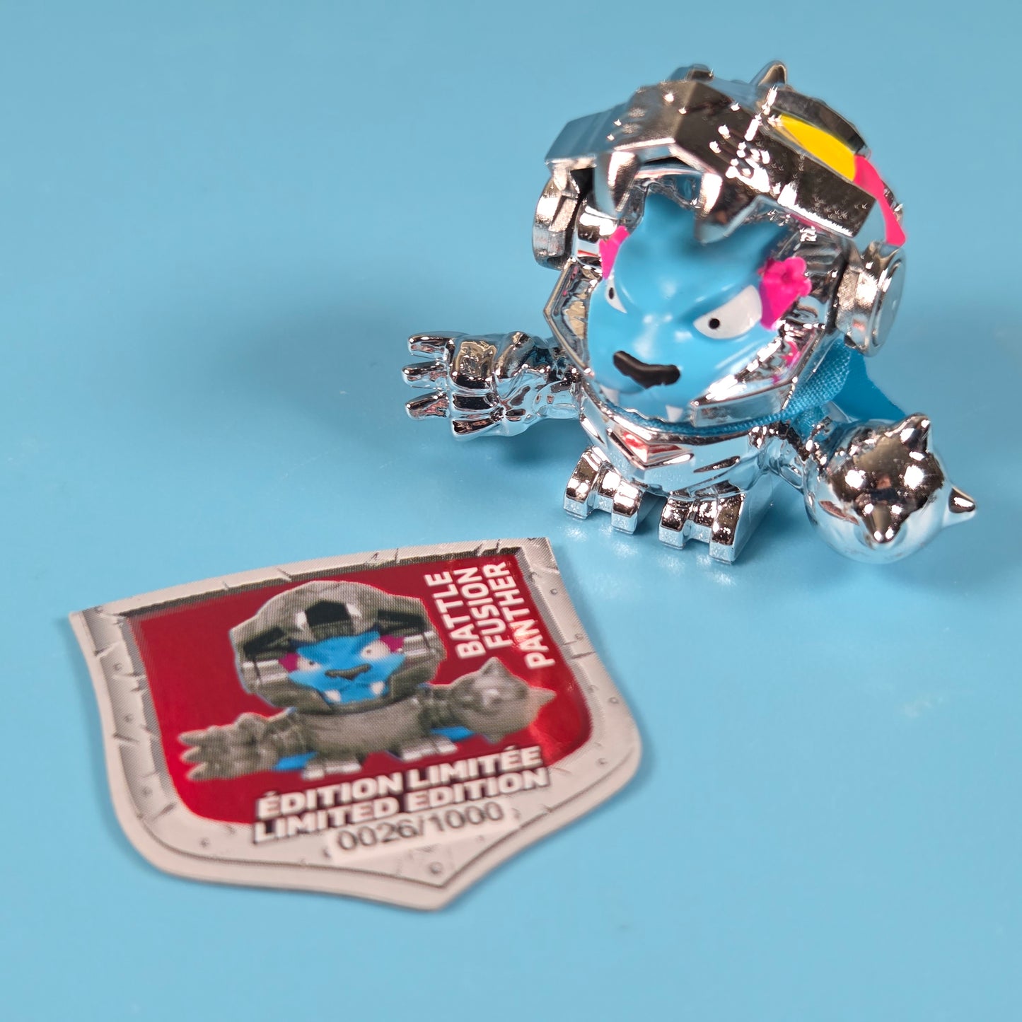 MrBeast Lab Swarms Battle Fusion Panther #30/1000 Ltd Ed - Rare Factory Misprint