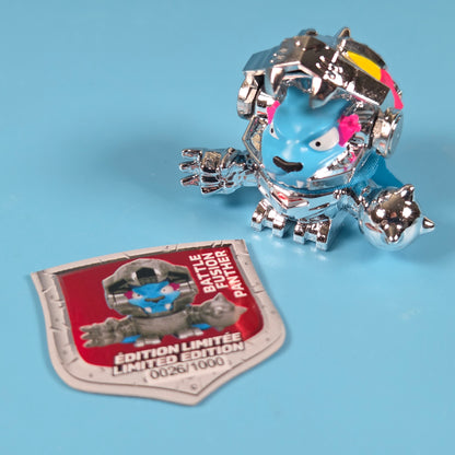 MrBeast Lab Swarms Battle Fusion Panther #30/1000 Ltd Ed - Rare Factory Misprint