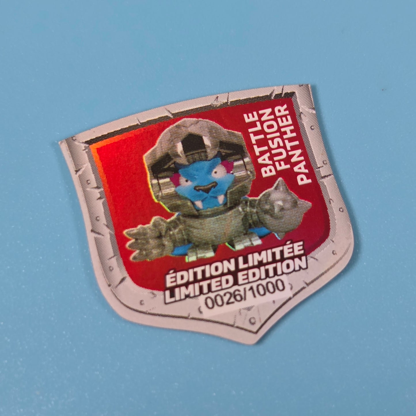 MrBeast Lab Swarms Battle Fusion Panther #30/1000 Ltd Ed - Rare Factory Misprint