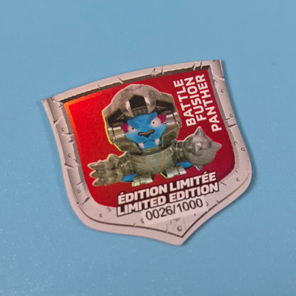 MrBeast Lab Swarms Battle Fusion Panther #30/1000 Ltd Ed - Rare Factory Misprint