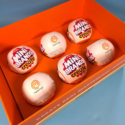 *Rare* ZURU Mini Brands x MasterChef PR Bundle inc Chefs Hat & Apron, 6 Capsules