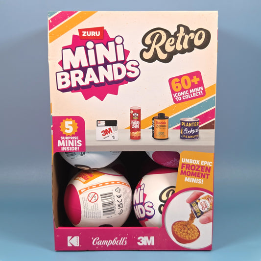 Case of 9x Zuru Mini Brands Retro Capsules