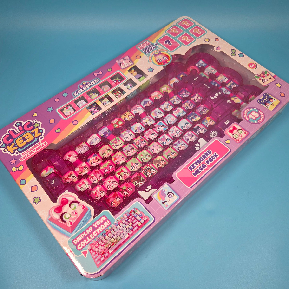Clickeez Keyboard Mega Pack Series 1 - Open Box