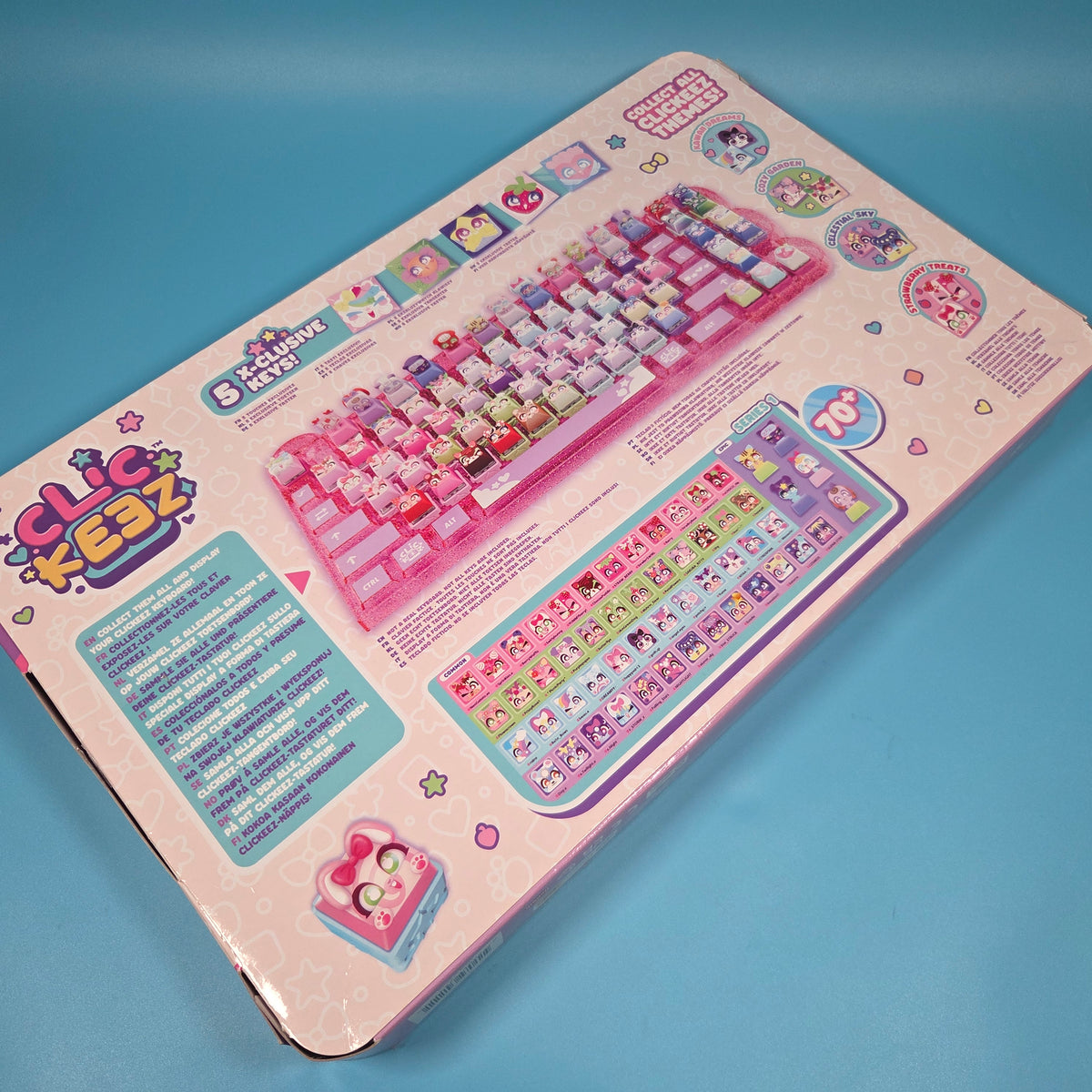 Clickeez Keyboard Mega Pack Series 1 - Open Box
