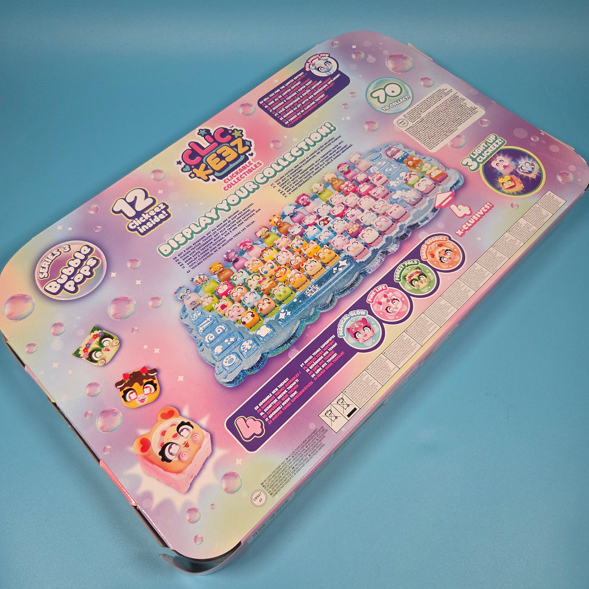 Clickeez Keyboard Mega Pack Series 3 Bubble Pops - Open Box