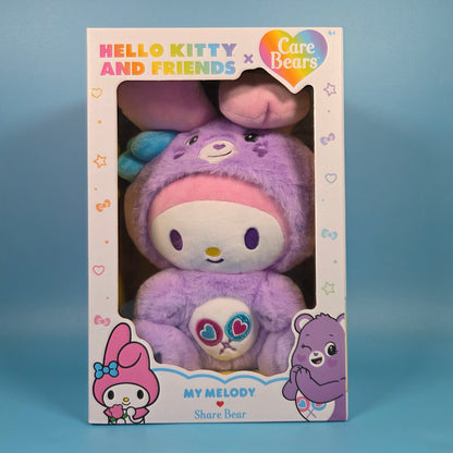 Care Bears x Hello Kitty and Friends Plush - My Melody as Share Bear