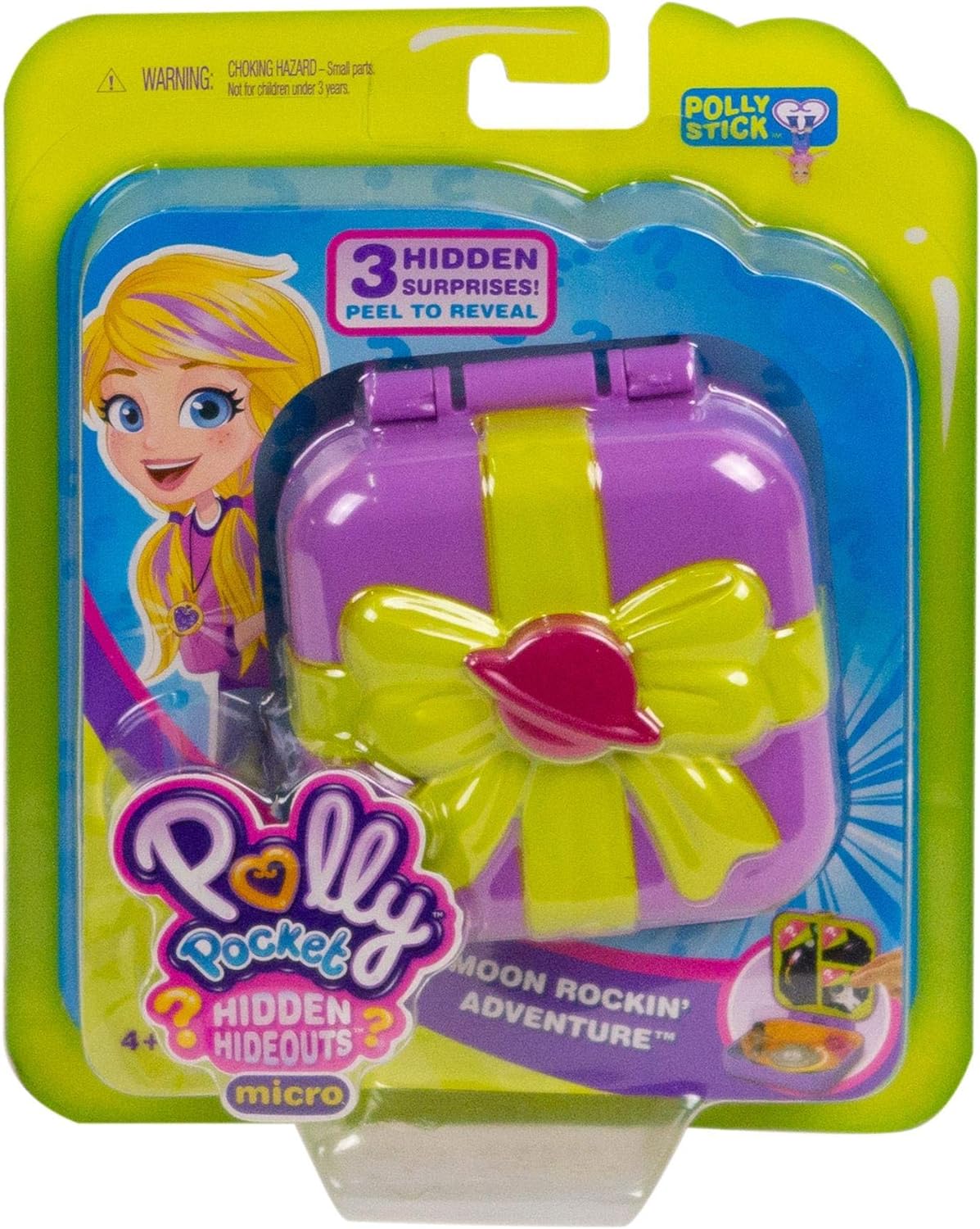 Polly Pocket Hidden Hideouts Moon Rockin’ Adventure Compact