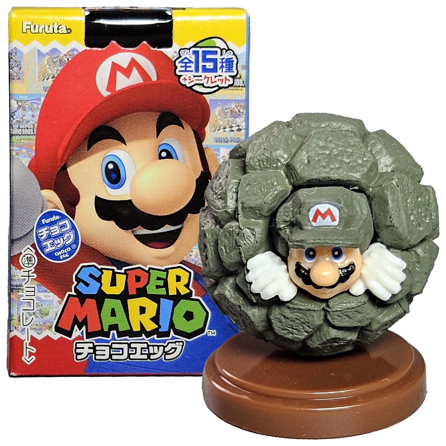 Furuta Choco Egg Super Mario 35th Anniversary - Goro Rock Mario (Super Mario Galaxy 2 2010)