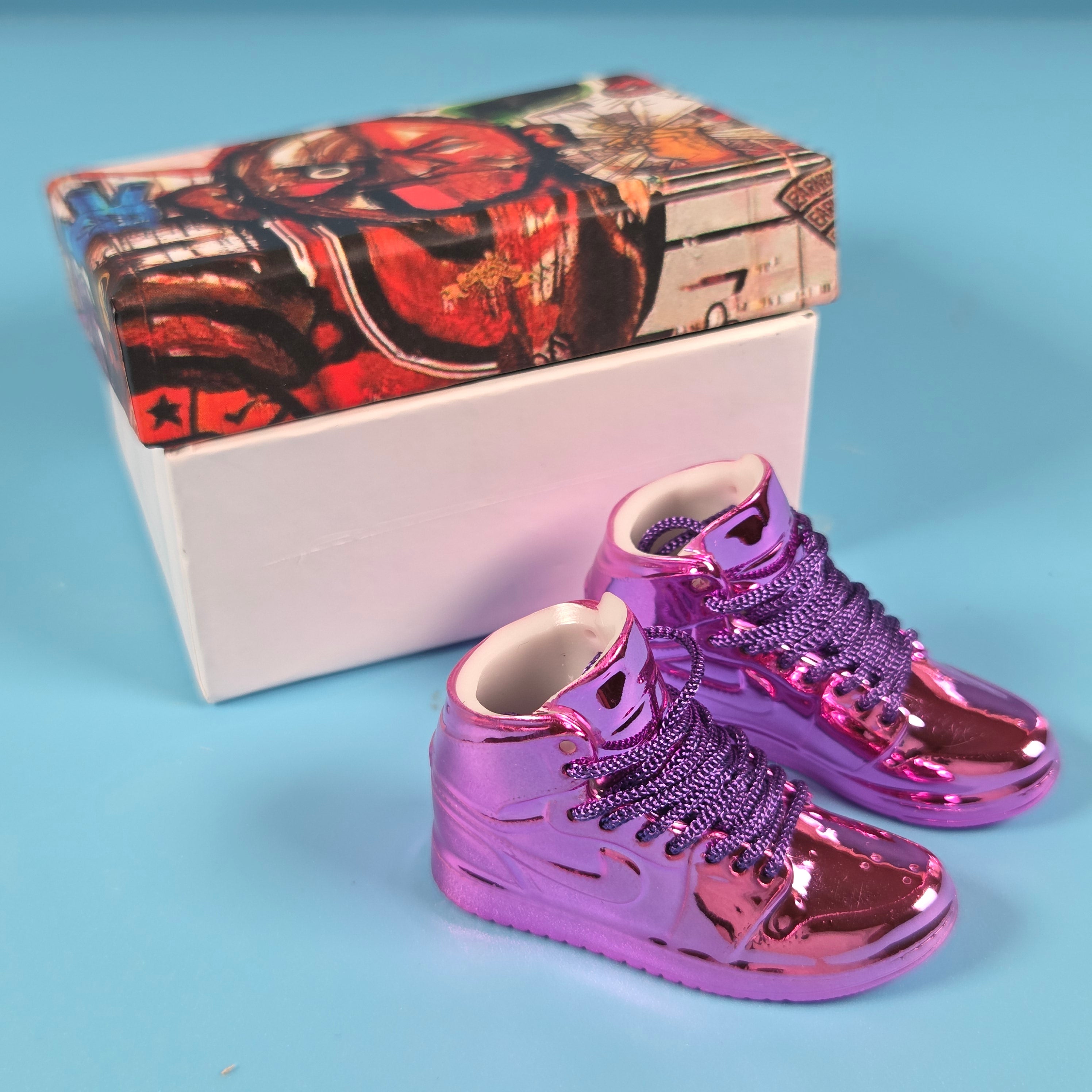 Nike Miniatures - Air Jordan 1 Metallic Pink – Mini Mysterys