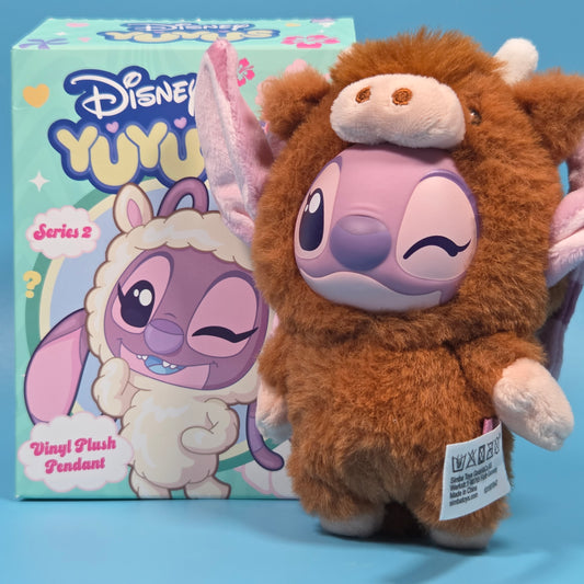 Disney YuYus Series 2 Stitch & Angel - Angel (Highland Cow)