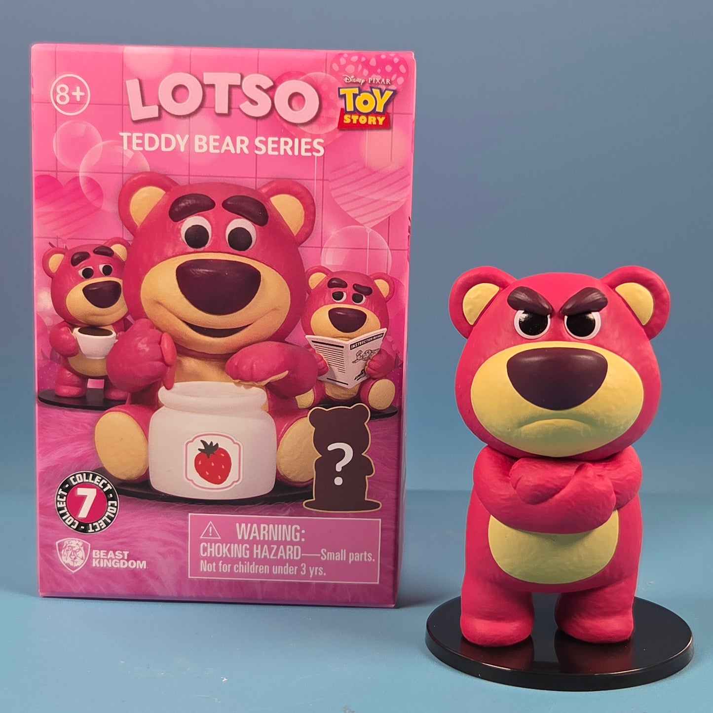 YuMe Toy Story Lotso Teddy Bear Series - Angry