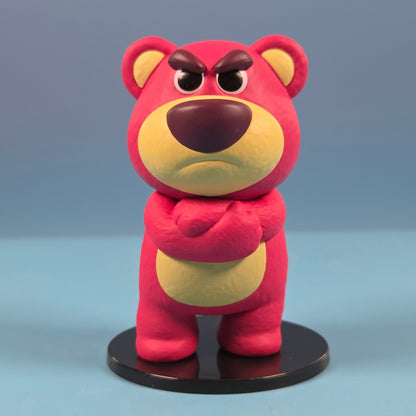 YuMe Toy Story Lotso Teddy Bear Series - Angry