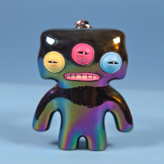 Fuggler Keychain Bag Accessory Series 2 - Annoyed Alien (Metallic)
