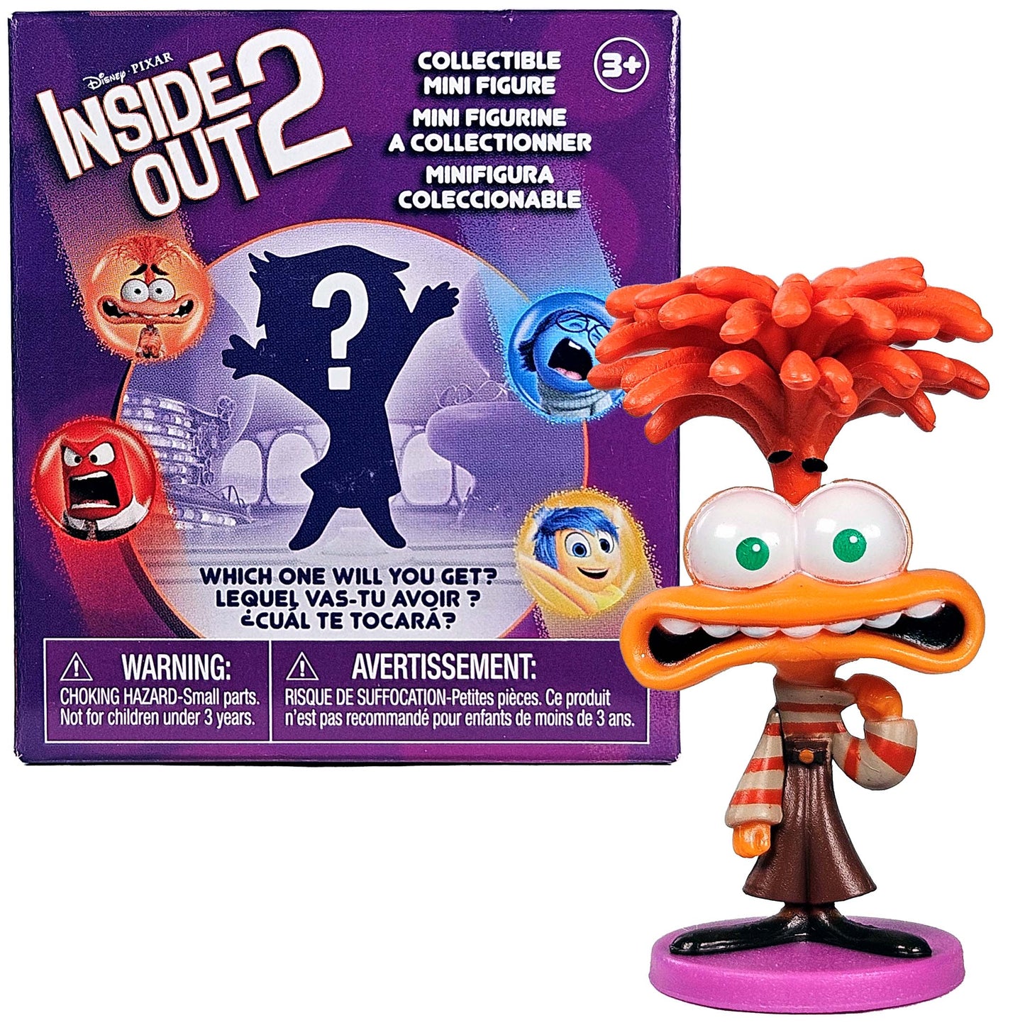 Inside Out 2 Collectible Figure (Just Play) - Anxiety