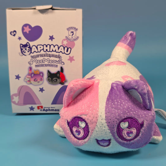 Aphmau MeeMeows Plushie Glitter Litter 6 - Aphmau Cat