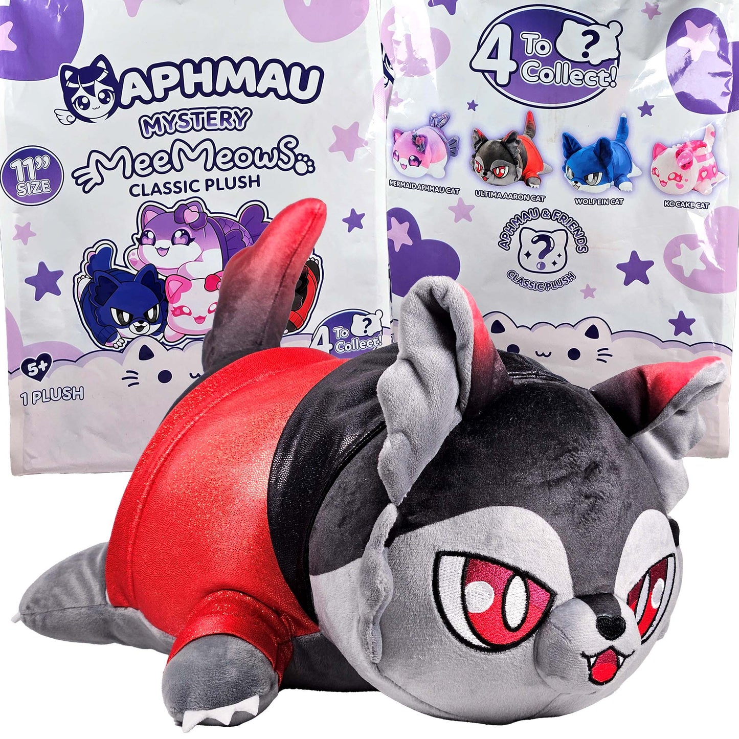 Aphmau MeeMeows 11" Aphmau & Friends Plushie - Ultima Aaron Cat