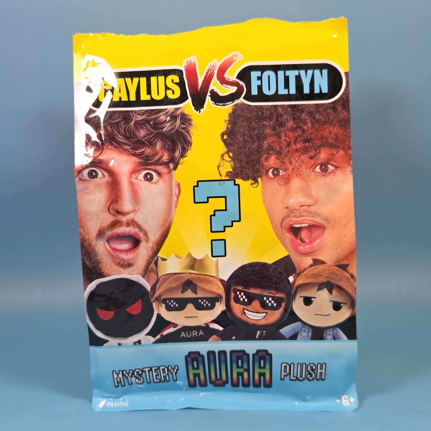 Caylus vs Foltyn 11" Mystery Aura Plush - Aura Farm Foltyn