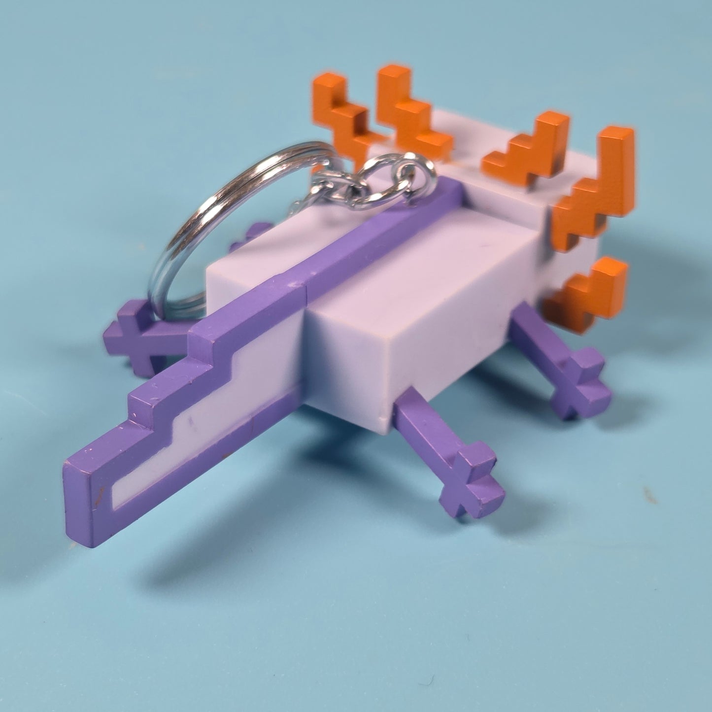 Minecraft Figural Keychains - Axolotl (Rare)