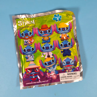Disney Stitch Figural Bag Clip Series 6 - BMX Rider Stitch