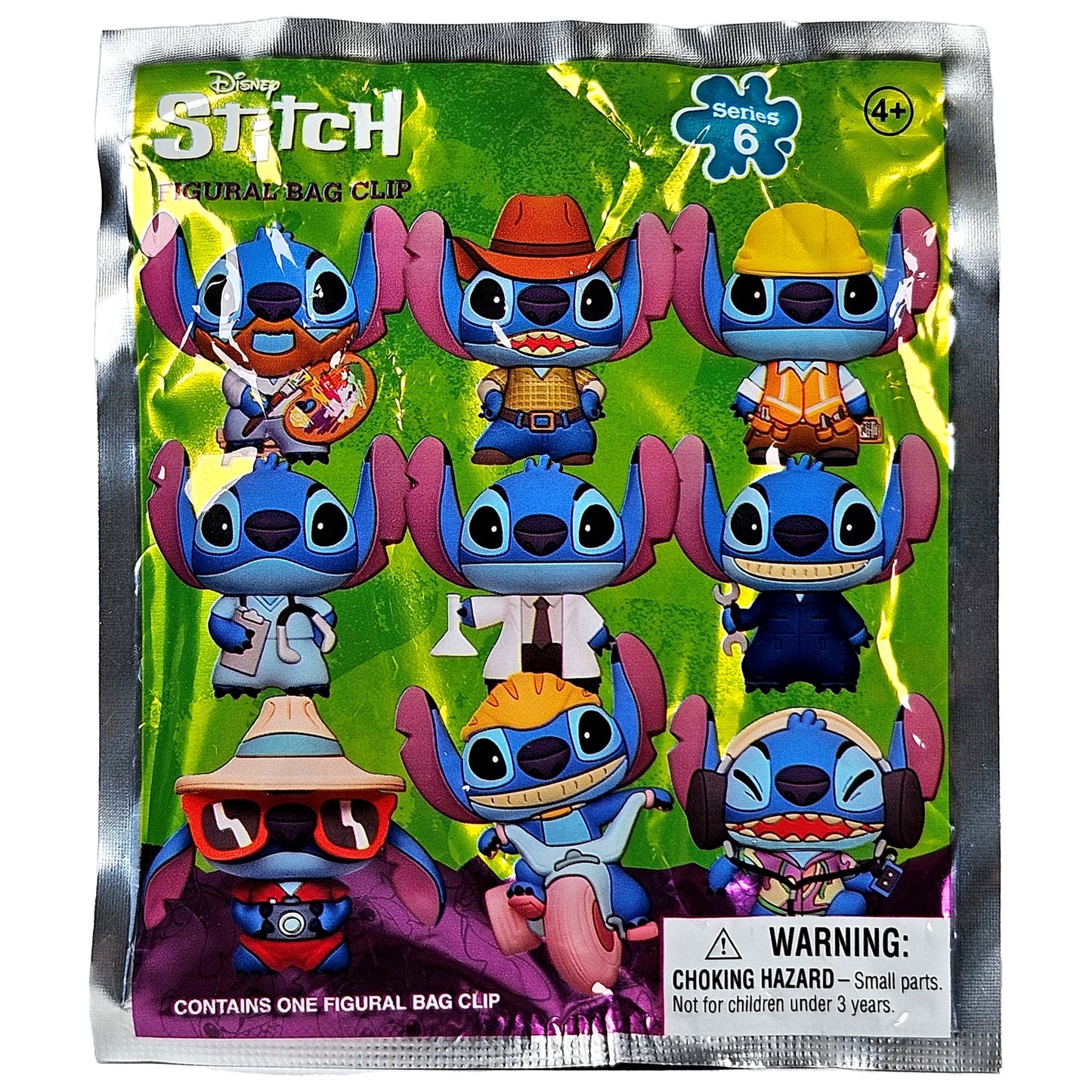 Disney Stitch 3D Bag Clip Series 6 - Artist