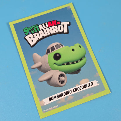 Skifidol Italian Brainrot Keychain - Bombardiro Crocodillo