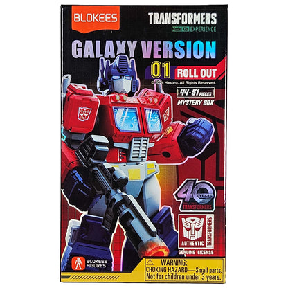 Blokees Transformers Galaxy Version 01 Roll Out Model Kit Articulate Figures