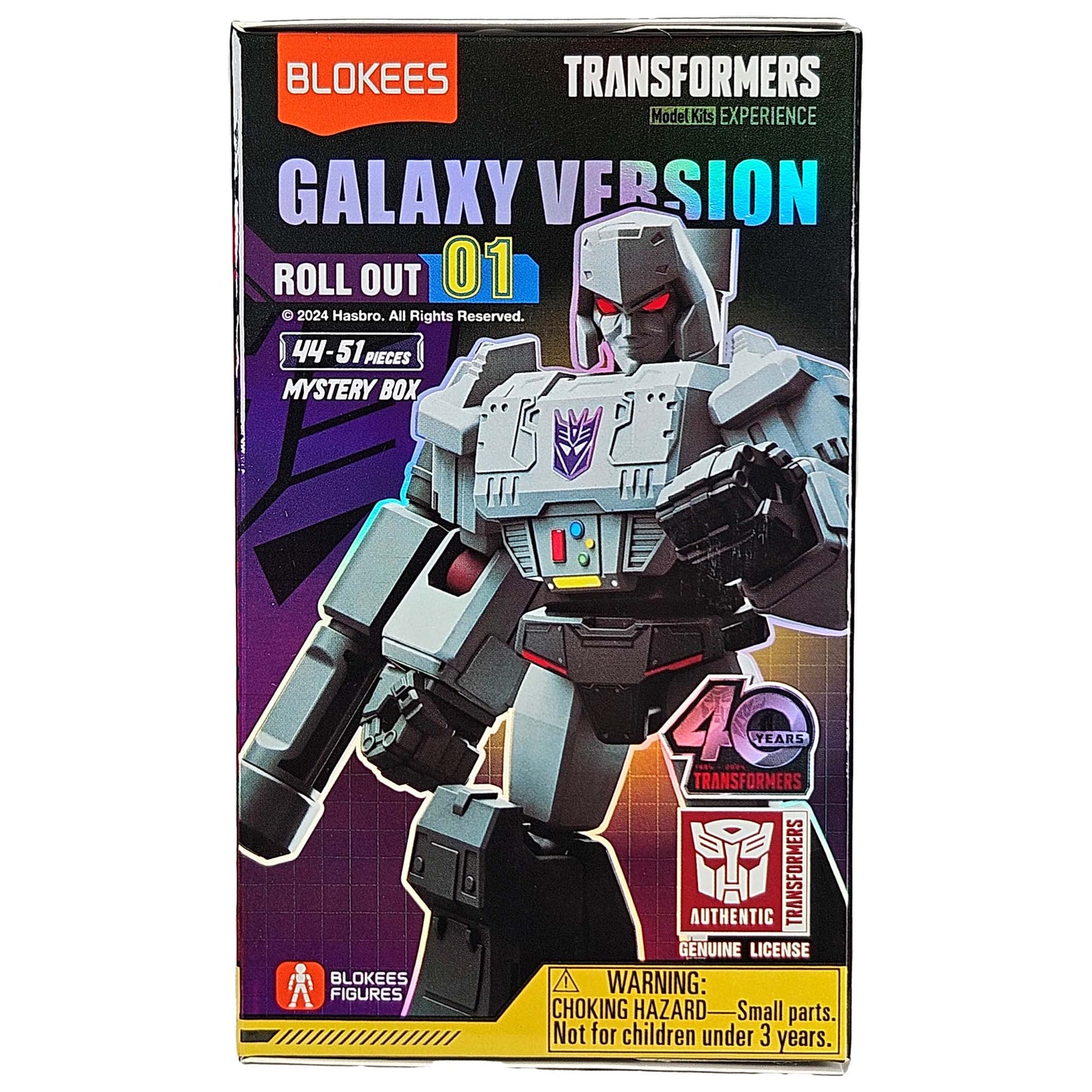 Blokees Transformers Galaxy Version 01 Roll Out Model Kit Articulate Figures