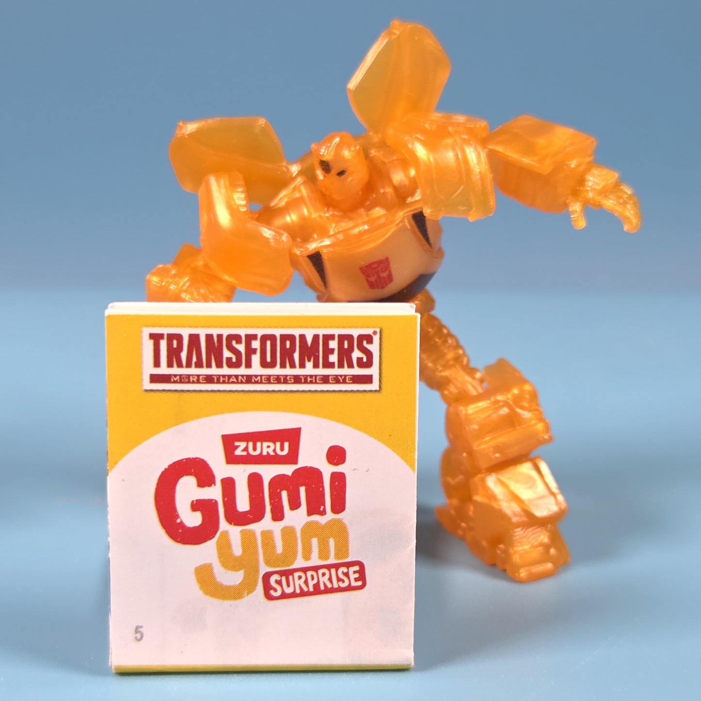 Gumi Yum Surprise Transformers - Bumblebee (Gold Chase)