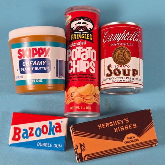 Retro Mini Brands Bundle #3 inc Skippy, Hersheys, Bazooka