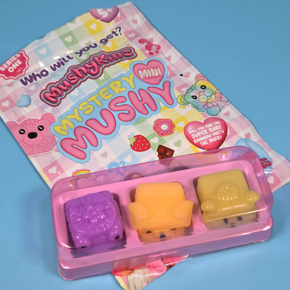 Mushykins Mystery Mini Mushy Taba Squishies - Lily, Shirley, Rosy