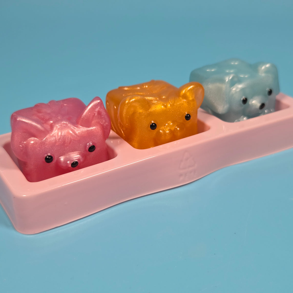 MushyKinz Mini Mystery Shimmer Gemz Taba Squishy - Scout, Misty, Shirley