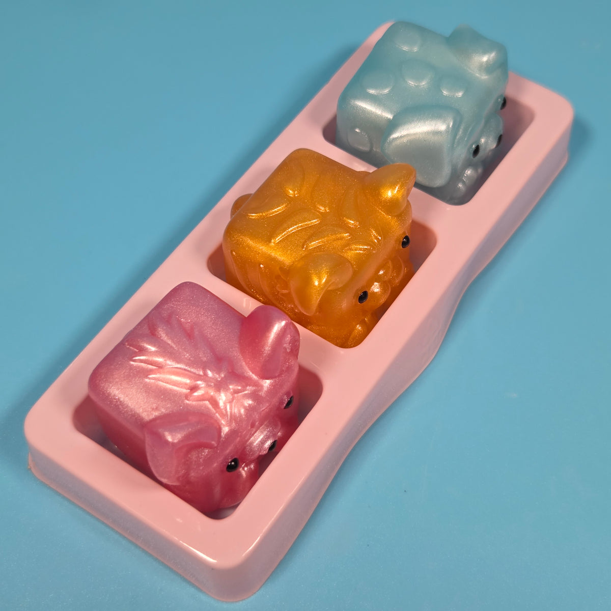 MushyKinz Mini Mystery Shimmer Gemz Taba Squishy - Scout, Misty, Shirley