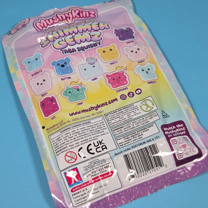 MushyKinz Mini Mystery Shimmer Gemz Taba Squishy - Scout, Misty, Shirley