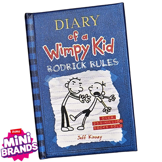 Mini Brands Books Miniatures - Diary of a Wimpy Kid - Rodrick Rules