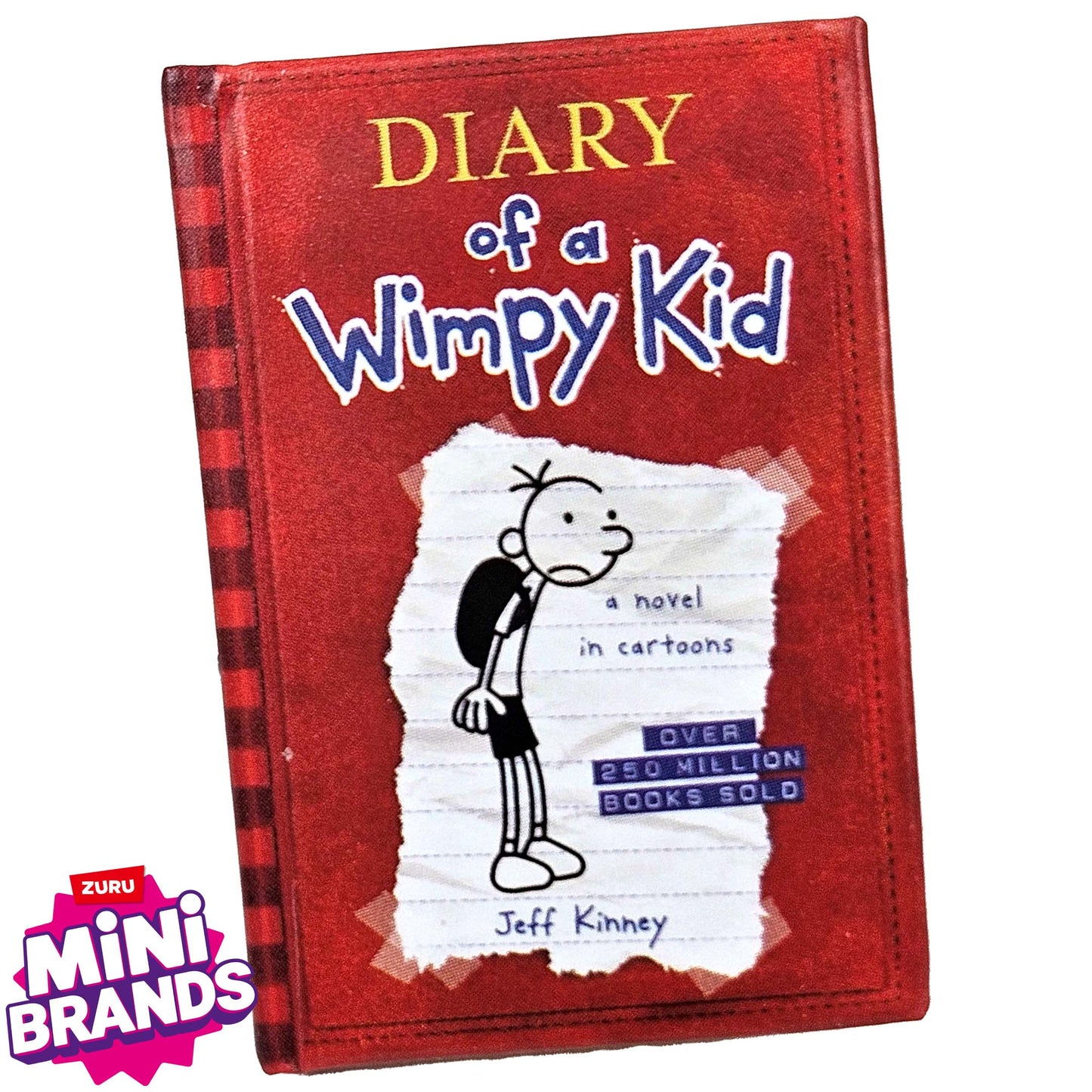 Mini Brands Books Miniatures - Diary of a Wimpy Kid