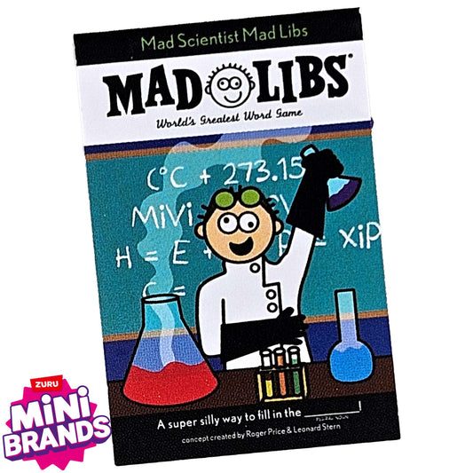 Mini Brands Books Miniatures - Mad Libs