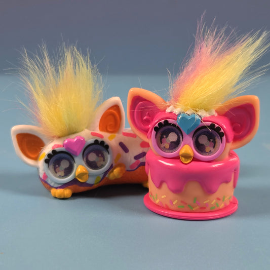Hasbro Furby Minis - Cake Themed Pair inc Two Tier Cake