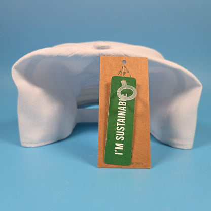 Official YouTube Shorts Cap Hat - Flexfit Baseball White Limited Edition