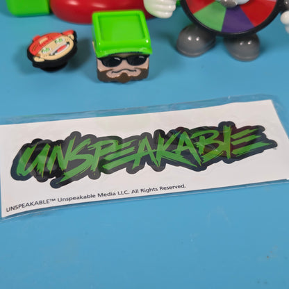 Unspeakable Mystery Capsule Series 1 inc Mini Figure, Blok Headz, Shoe Charm, Sticker (Set 1)