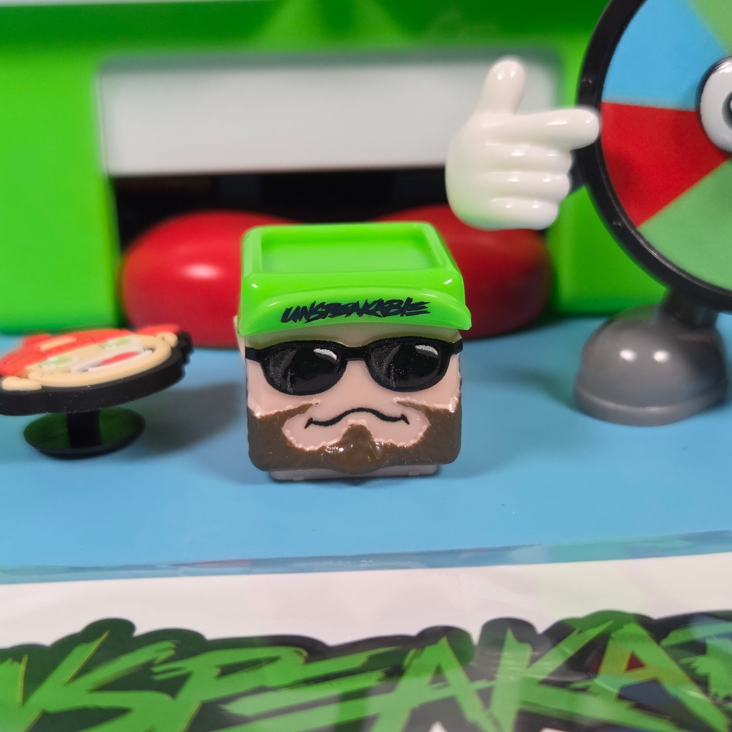 Unspeakable Mystery Capsule Series 1 inc Mini Figure, Blok Headz, Shoe Charm, Sticker (Set 1)