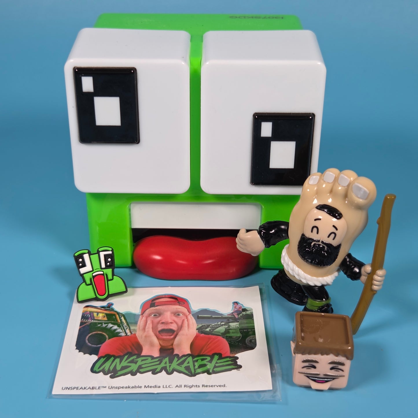 Unspeakable Mystery Capsule Series 1 inc Mini Figure, Blok Headz, Shoe Charm, Sticker (Set 2)