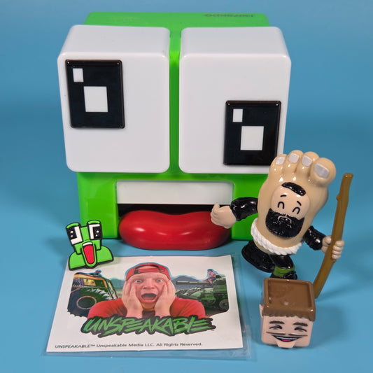 Unspeakable Mystery Capsule Series 1 inc Mini Figure, Blok Headz, Shoe Charm, Sticker (Set 2)