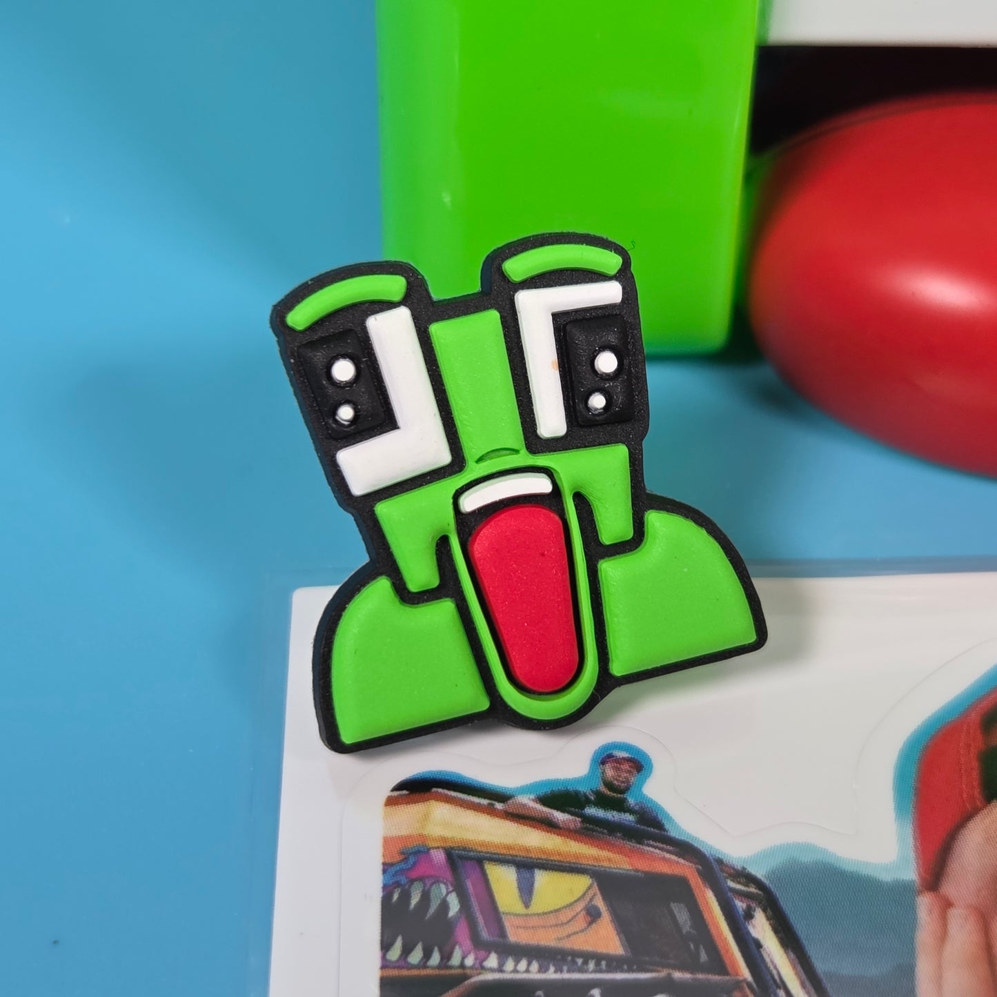 Unspeakable Mystery Capsule Series 1 inc Mini Figure, Blok Headz, Shoe Charm, Sticker (Set 2)