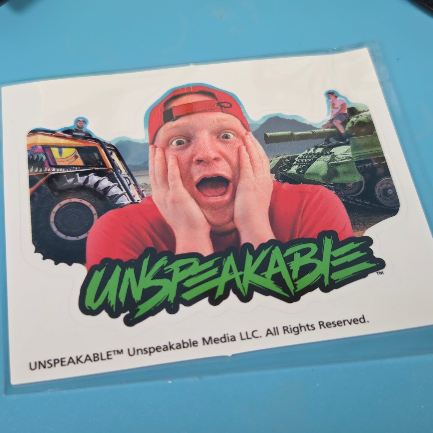 Unspeakable Mystery Capsule Series 1 inc Mini Figure, Blok Headz, Shoe Charm, Sticker (Set 2)